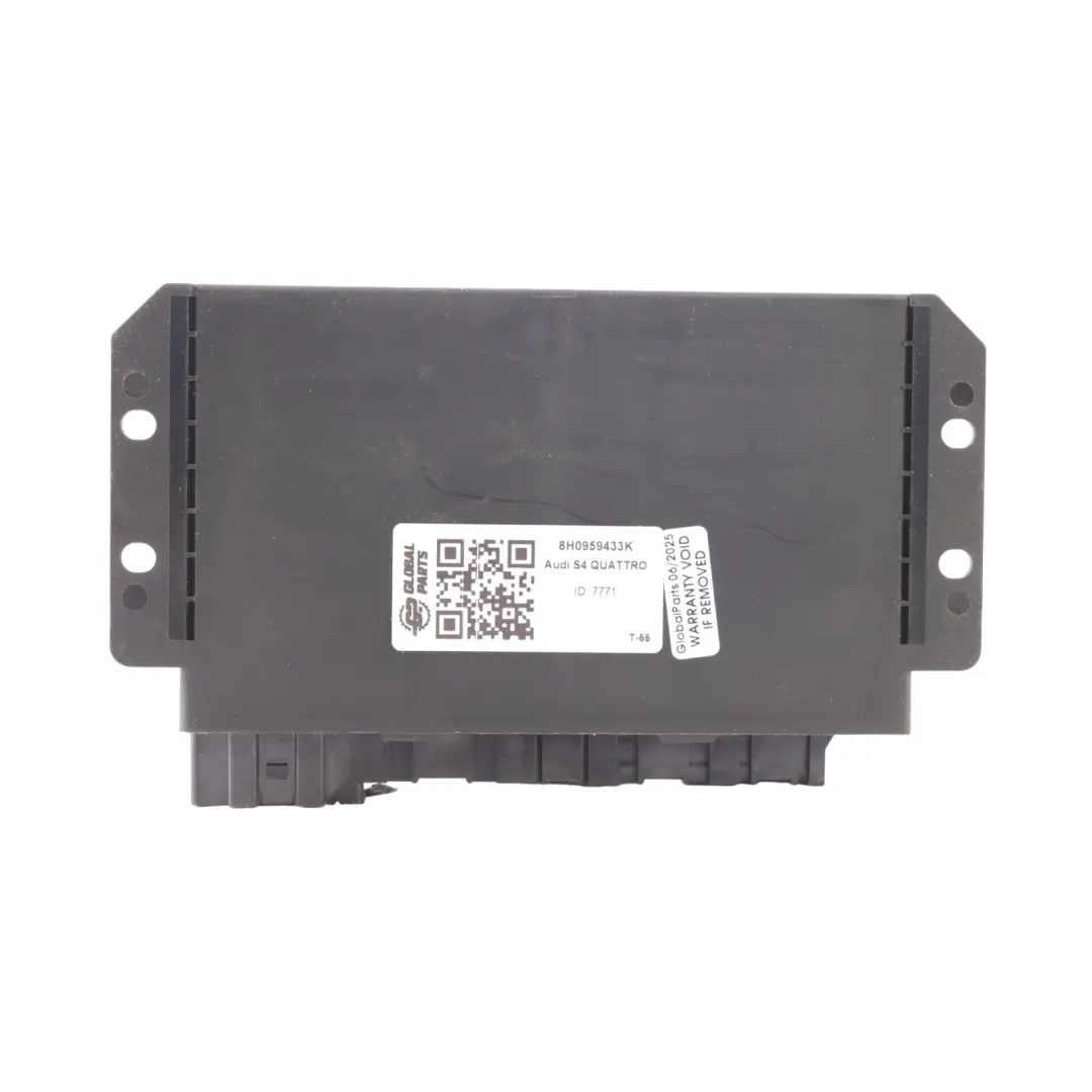 Body Comfort Central Control Unit Module BCM ECU to Audi A4 B7 Cabrio with Part number 8H0959433K Audi A4 B7 Cabrio Body Comfort Central Control Unit Module BCM ECU - SKU 8H0959433K - Part number 8H0959433K