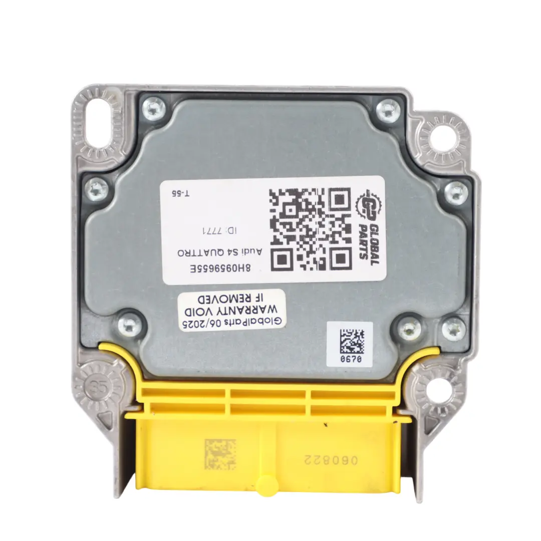 Module Control Unit ECU Impact Sensor to Audi A4 S4 B7 Cabrio Air with Part number 8H0959655E Audi A4 S4 B7 Cabrio Air Module Control Unit ECU Impact Sensor - SKU 8H0959655E - Part number 8H0959655E