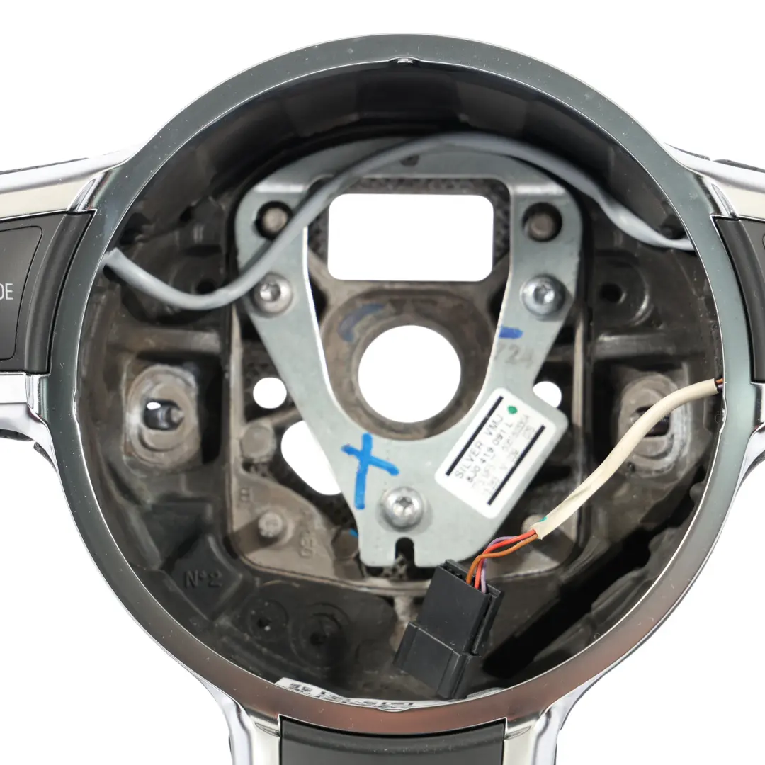 NUOVO In Pelle Nera Fondo Piatto Fili Rossi per Audi TTS 8J Volante con numero di parte 8J0419091L Audi TTS 8J Volante NUOVO In Pelle Nera Fondo Piatto Fili Rossi - SKU 8J0419091L-1 - Numero di parte 8J0419091L
