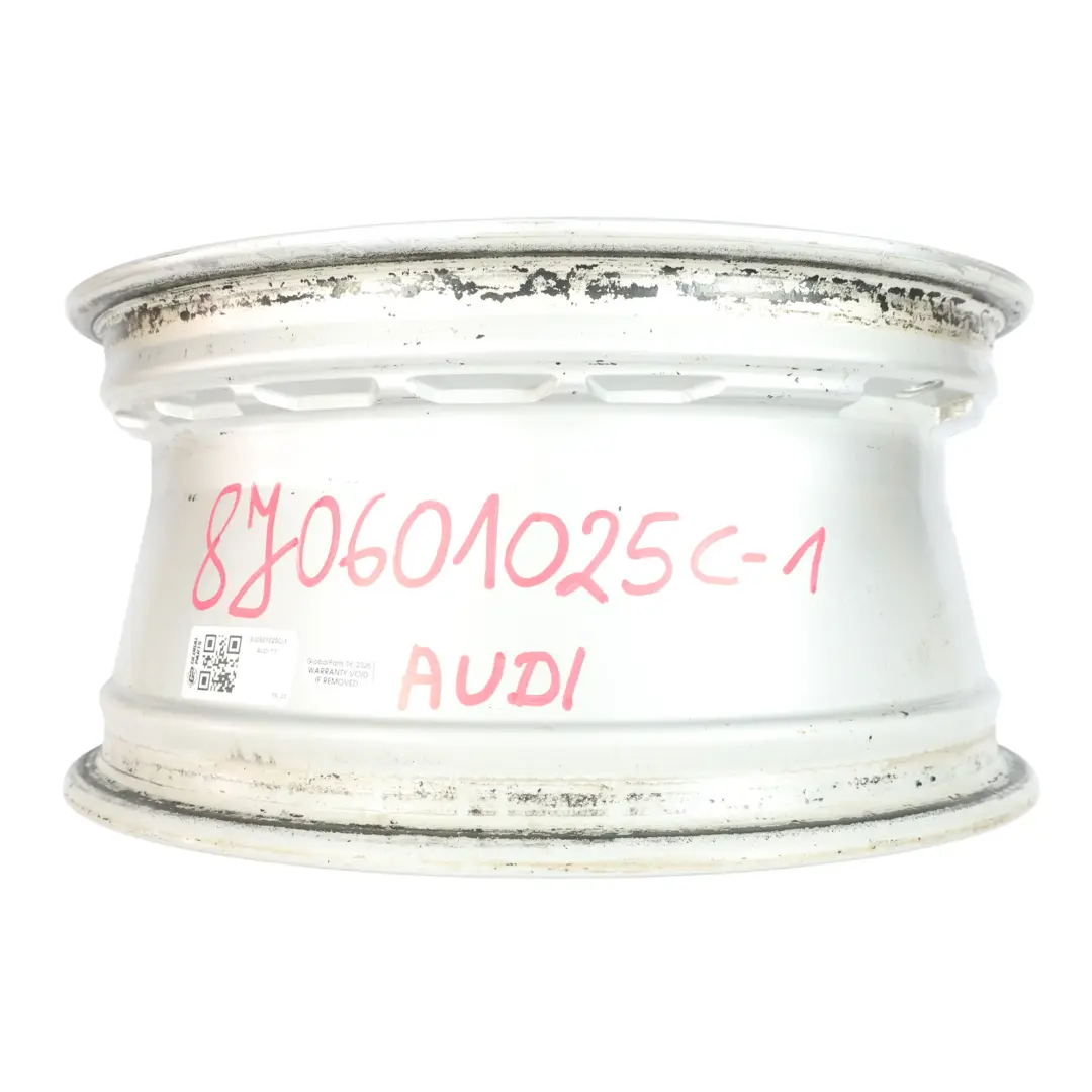 Audi TT Mk2 8J Silver Alloy Wheel Rim 17" ET:47 8J Star Spoke - SKU 8J0601025C-1 - Part number 8J0601025C