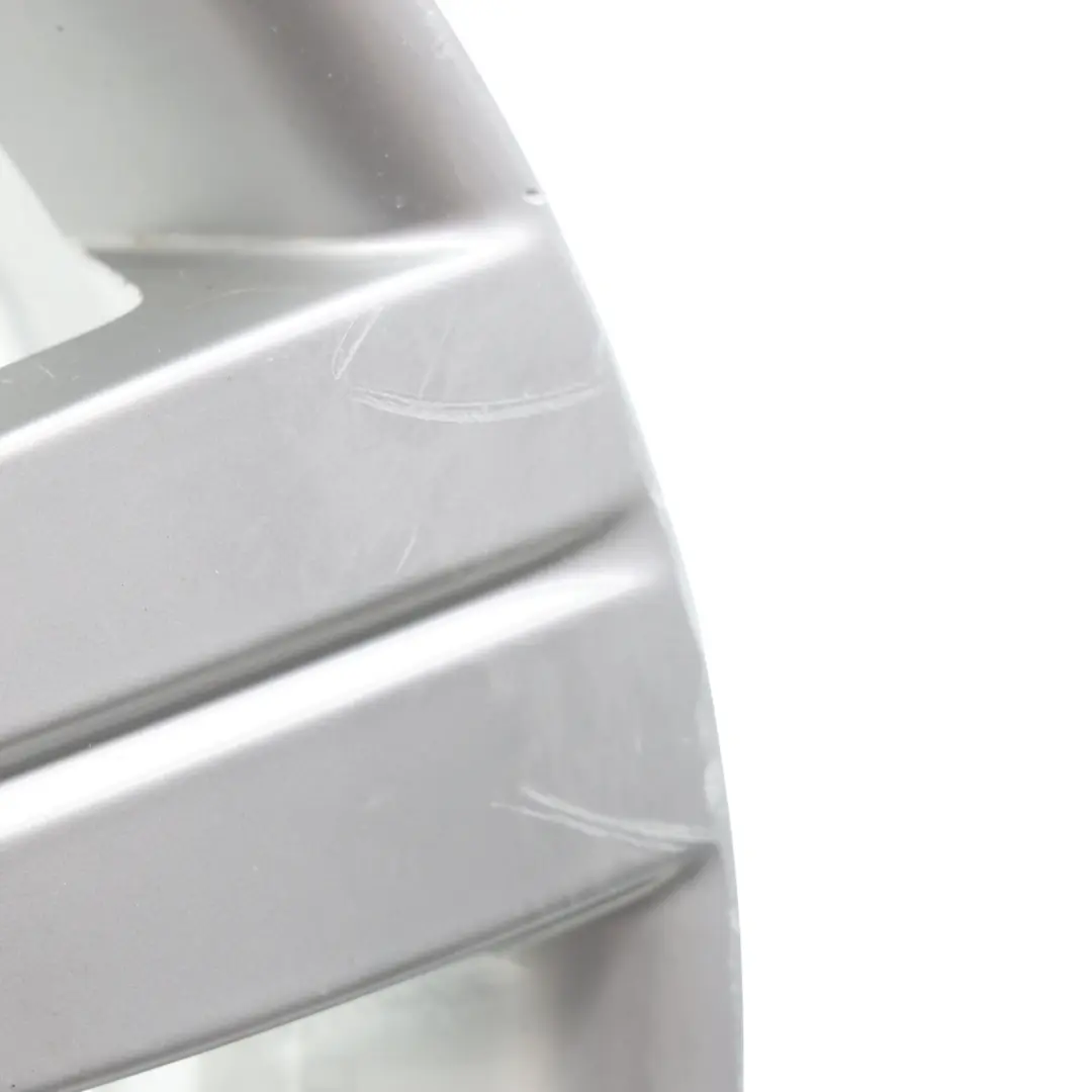 Audi TT Mk2 8J Silver Alloy Wheel Rim 17" ET:47 8J Star Spoke - SKU 8J0601025C-1 - Part number 8J0601025C