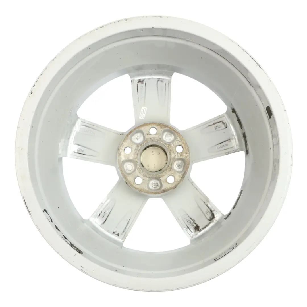 Audi TT Mk2 8J Silver Alloy Wheel Rim 17" ET:47 8J Star Spoke - SKU 8J0601025C-3 - Part number 8J0601025C