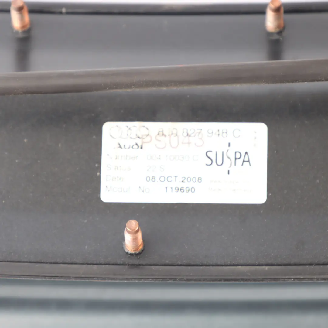 Bootlid Motor Spoiler Condor Grey Metallic - Y7E to Audi TT 8J Rear Tailgate Hatch with Part number 8J0827948C Audi TT 8J Rear Tailgate Hatch Bootlid Motor Spoiler Condor Grey Metallic - Y7E - SKU 8J0827948C-CGR - Part number 8J0827948C