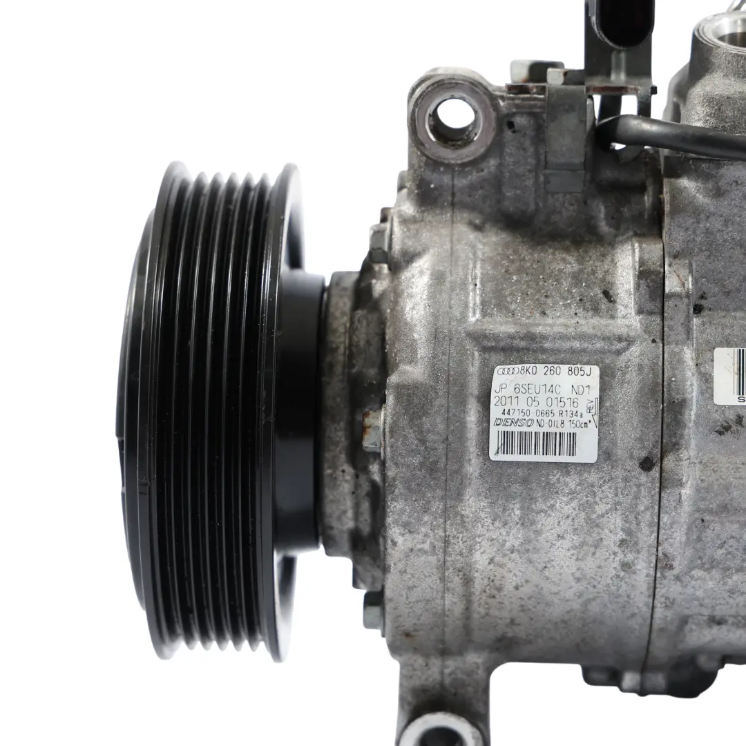 CDUC Bomba Compresor Aire Acondicionado para Audi A5 8T 3.0 TDI con número de pieza 8K0260805J Audi A5 8T 3.0 TDI CDUC Bomba Compresor Aire Acondicionado - SKU 8K0260805J - Número de pieza 8K0260805J