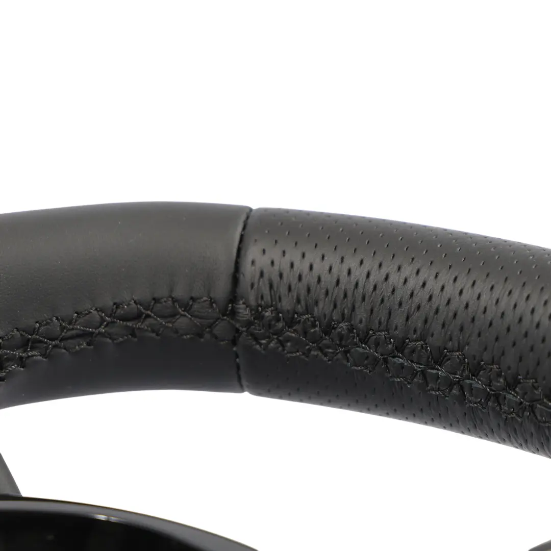 Volante Audi A4 B8 A5 8T S-Line NUOVO Paddle In Pelle Nera Fondo Piatto - SKU 8K0419091CP-1 - Numero di parte 8K0419091CP