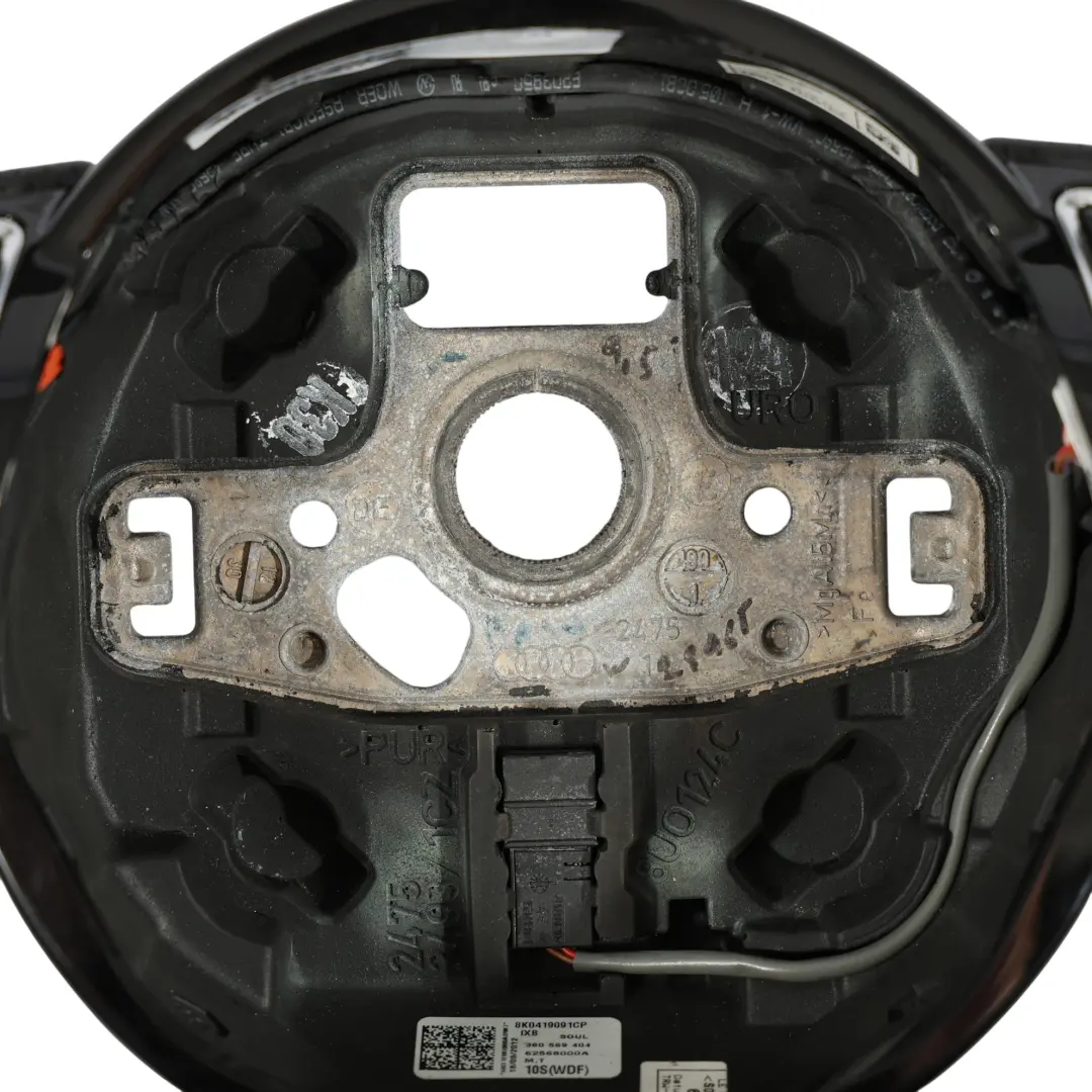 NUOVO Paddle In Pelle Nera Fondo Piatto per Volante Audi A4 B8 A5 8T S-Line con numero di parte 8K0419091CP Volante Audi A4 B8 A5 8T S-Line NUOVO Paddle In Pelle Nera Fondo Piatto - SKU 8K0419091CP-1 - Numero di parte 8K0419091CP