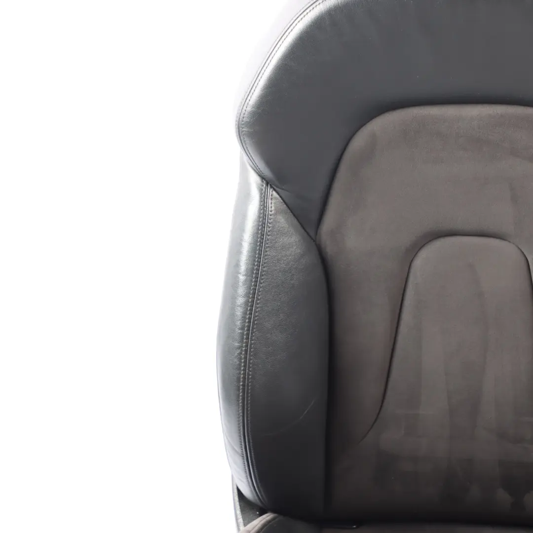 Front Seat Electric Black Leather Alcantara Left N/S to Audi S4 B8 with Part number 8K0881805BE Audi S4 B8 Front Seat Electric Black Leather Alcantara Left N/S - SKU 8K0881805BE - Part number 8K0881805BE