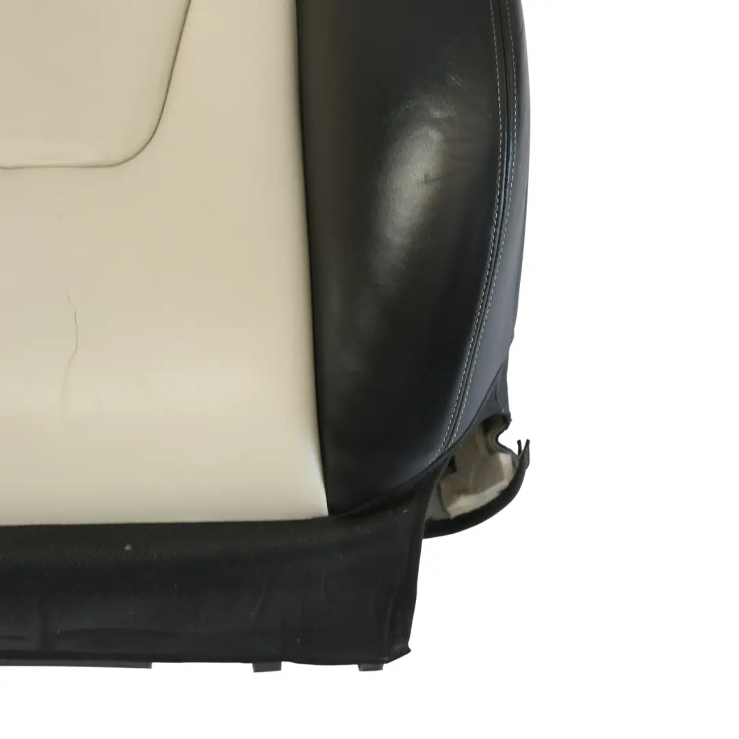 Backrest Front Right O/S Leather Nappa Soul Black Silver to Audi S4 B8 Sport Seat with Part number 8K0881806M Audi S4 B8 Sport Seat Backrest Front Right O/S Leather Nappa Soul Black Silver - SKU 8K0881806M-2 - Part number 8K0881806M