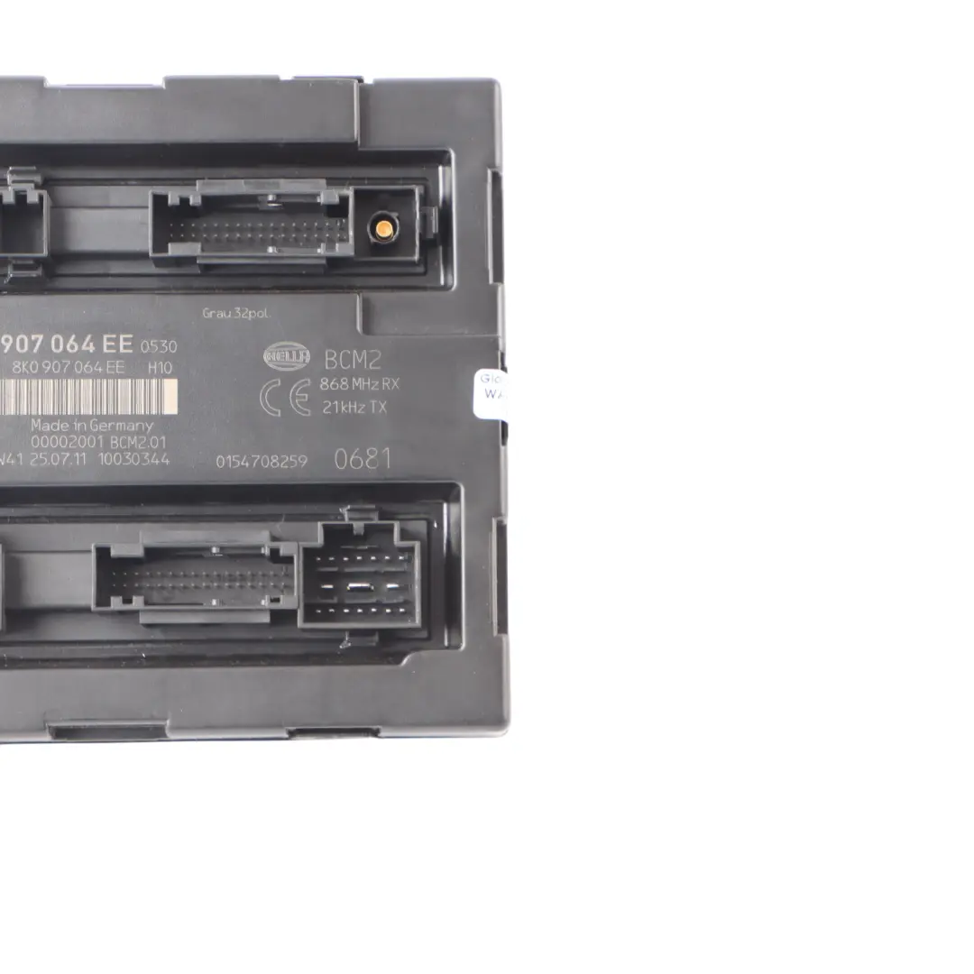 Audi A5 8T Body Control Module BCM Comfort Control Unit - SKU 8K0907064EE - Part number 8K0907064EE