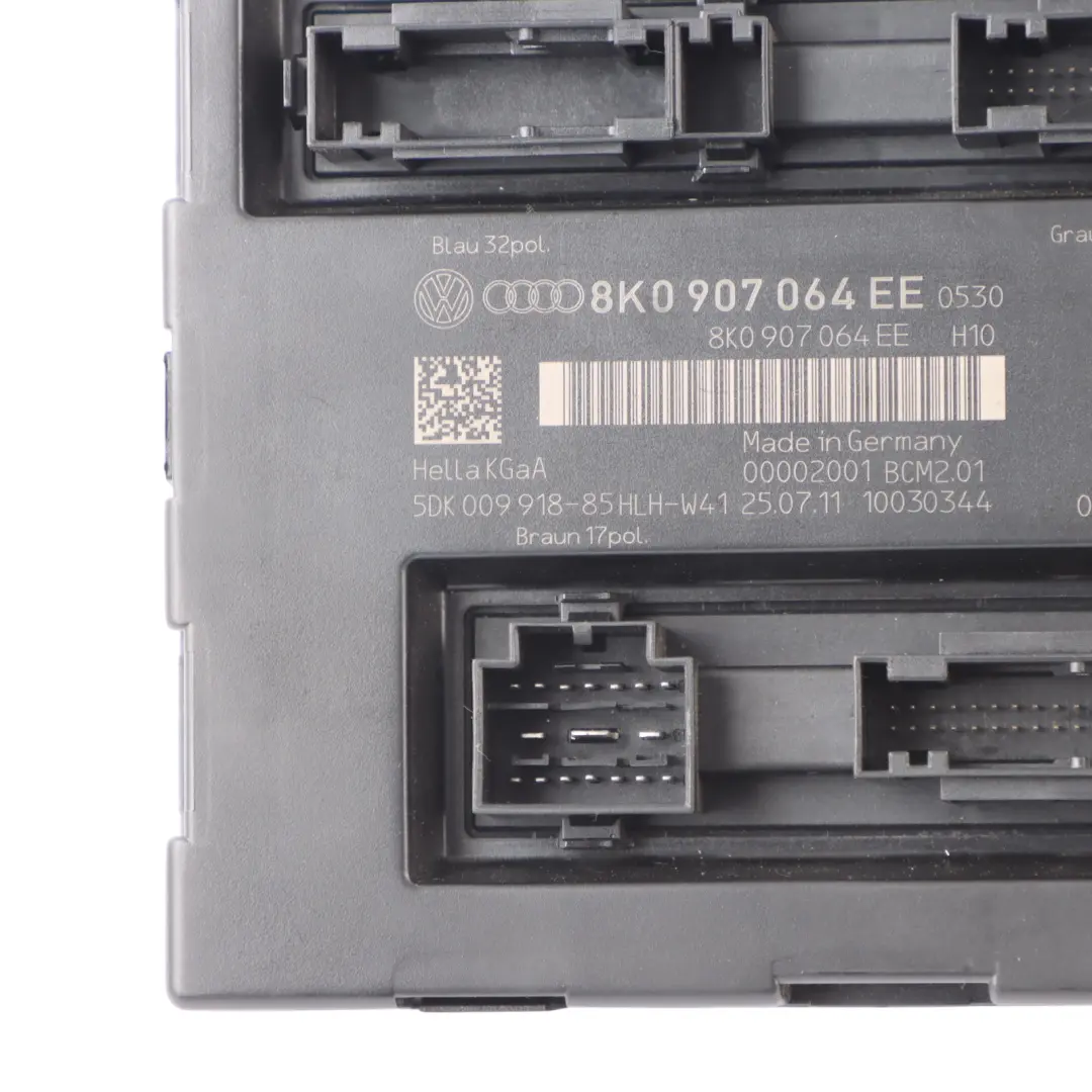 Audi A5 8T Body Control Module BCM Comfort Control Unit - SKU 8K0907064EE - Part number 8K0907064EE