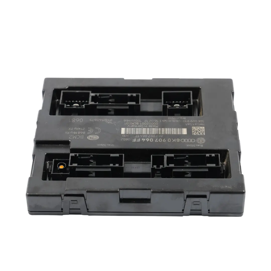 Body Control Comfort Unit Module BCM2 Unit ECU to Audi A4 S4 B8 with Part number 8K0907064FF Audi A4 S4 B8 Body Control Comfort Unit Module BCM2 Unit ECU - SKU 8K0907064FF - Part number 8K0907064FF