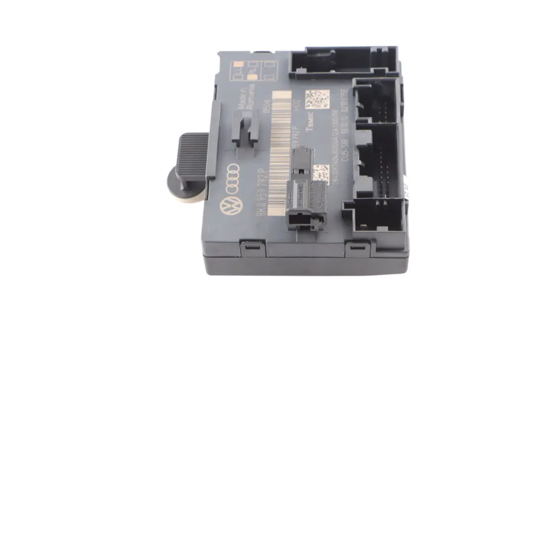 Front Right Door O/S Control Unit Module ECU to Audi A4 S4 B8 Q5 8R with Part number 8K0959792P Audi A4 S4 B8 Q5 8R Front Right Door O/S Control Unit Module ECU - SKU 8K0959792P - Part number 8K0959792P