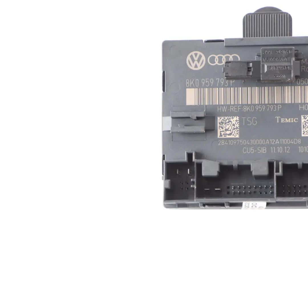 Front Left Door N/S Control Unit Module ECU to Audi A4 S4 B8 Q5 8R with Part number 8K0959793P Audi A4 S4 B8 Q5 8R Front Left Door N/S Control Unit Module ECU - SKU 8K0959793P - Part number 8K0959793P