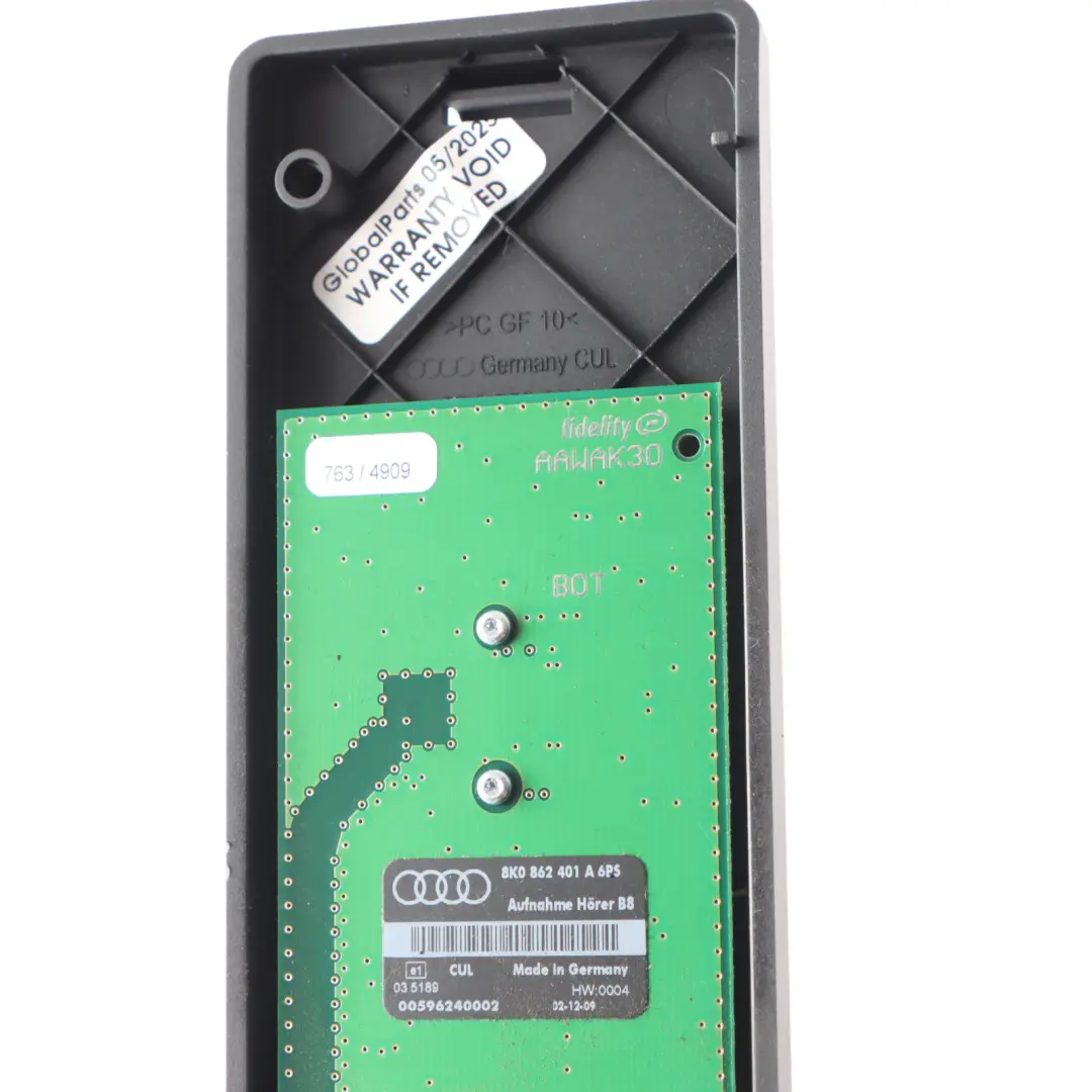 Audi A4 S4 B8 Supporto Per Telefono Cellulare - SKU 8K0971178A - Numero di parte 8K0971178A