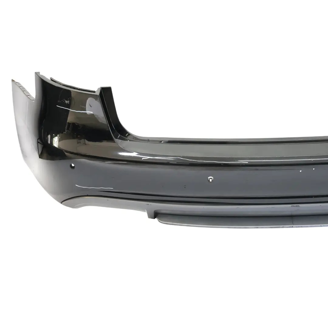 Bumper Trim Panel Cover Phantom Black - Z9Y to Audi A4 S4 B8 Avant Rear with Part number 8K9807303C Audi A4 S4 B8 Avant Rear Bumper Trim Panel Cover Phantom Black - Z9Y - SKU 8K9807303C-PHB - Part number 8K9807303C
