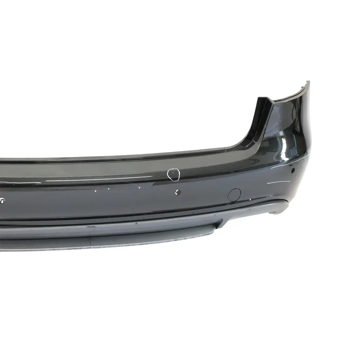 Bumper Trim Panel Cover Phantom Black - Z9Y to Audi A4 S4 B8 Avant Rear with Part number 8K9807303C Audi A4 S4 B8 Avant Rear Bumper Trim Panel Cover Phantom Black - Z9Y - SKU 8K9807303C-PHB - Part number 8K9807303C