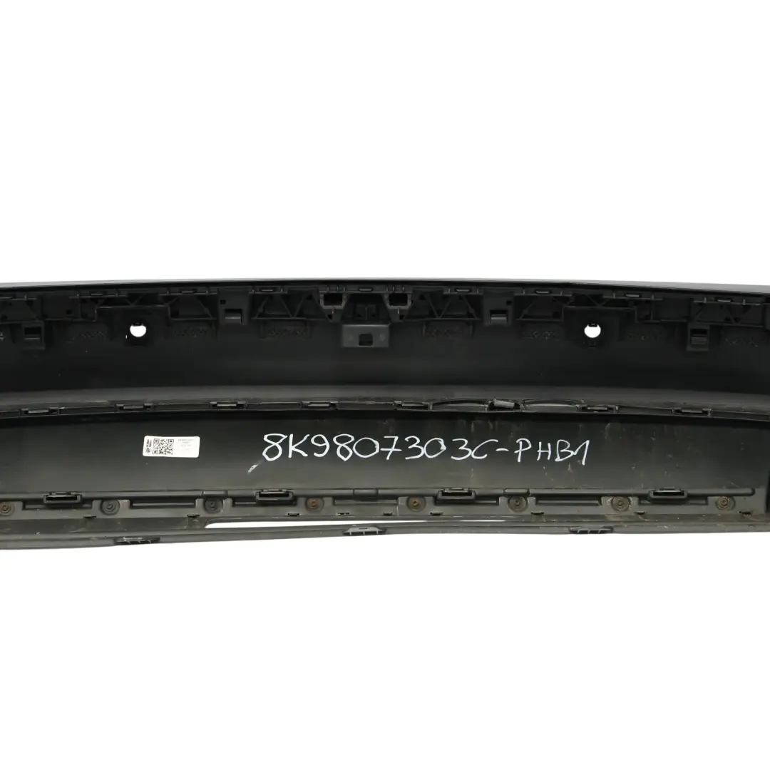 Bumper Facelift Trim Panel Cover Phantom Black - Z9Y to Audi A4 S4 B8 Avant Rear with Part number 8K9807303C Audi A4 S4 B8 Avant Rear Bumper Facelift Trim Panel Cover Phantom Black - Z9Y - SKU 8K9807303C-PHB1 - Part number 8K9807303C