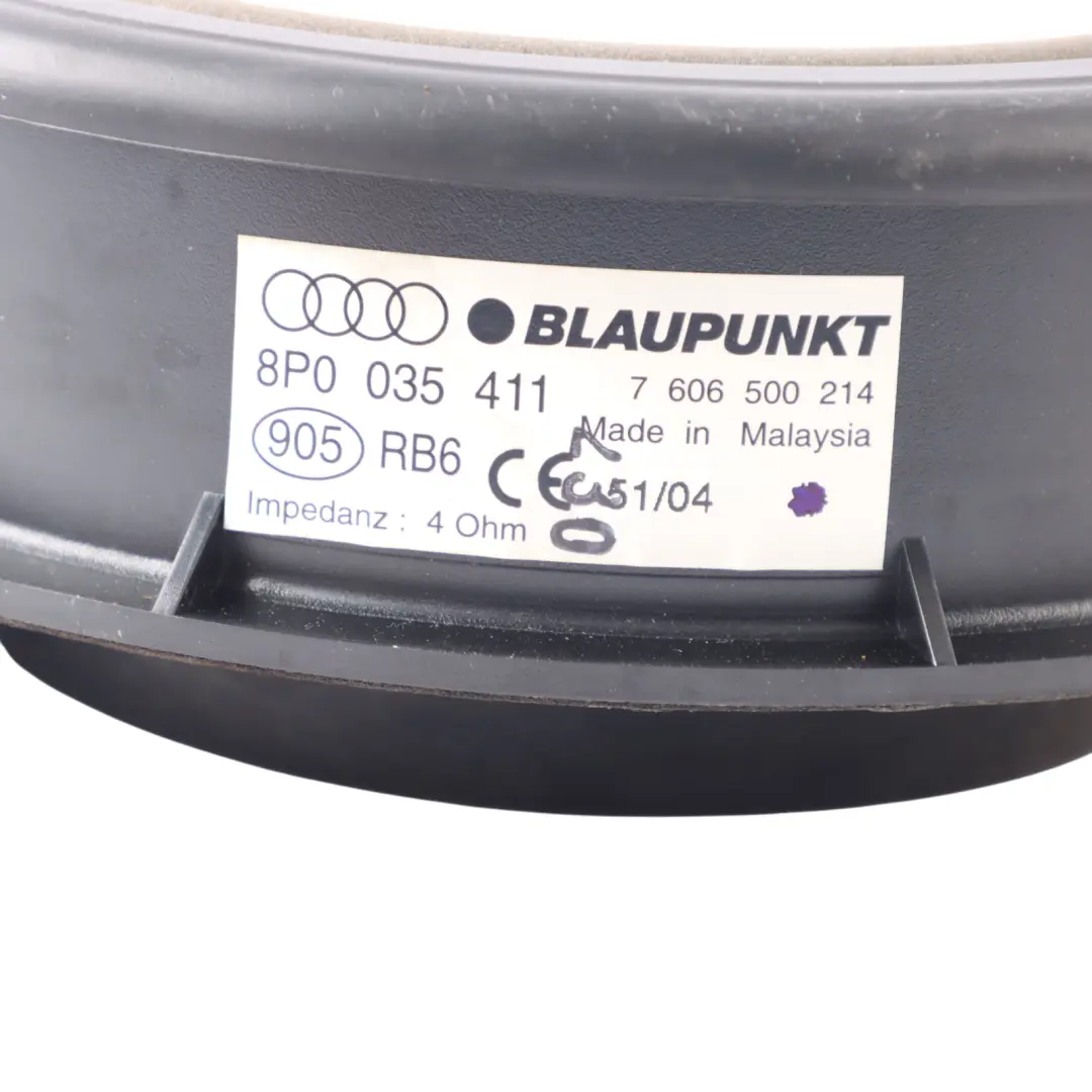 Door Card Speaker Loudspeaker Front Rear Left Right N/O/S to Audi A3 8P with Part number 8P0035411 Audi A3 8P Door Card Speaker Loudspeaker Front Rear Left Right N/O/S - SKU 8P0035411 - Part number 8P0035411