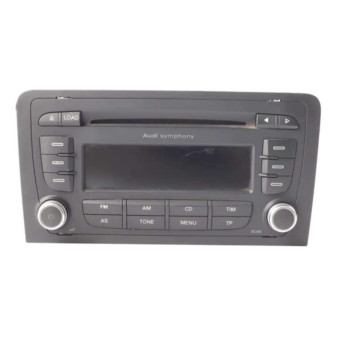 Audi A3 8P Symphony Multimedia Stereo CD Player Radio Head Unit - SKU 8P0057195GX - Part number 8P0057195GX