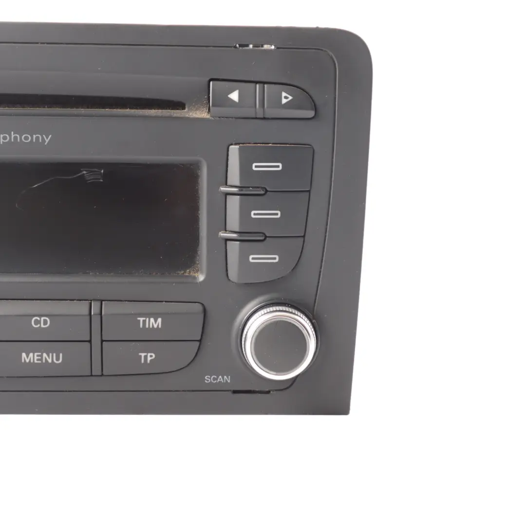 Audi A3 8P Symphony Multimedia Stereo CD Player Radio Head Unit - SKU 8P0057195GX - Part number 8P0057195GX
