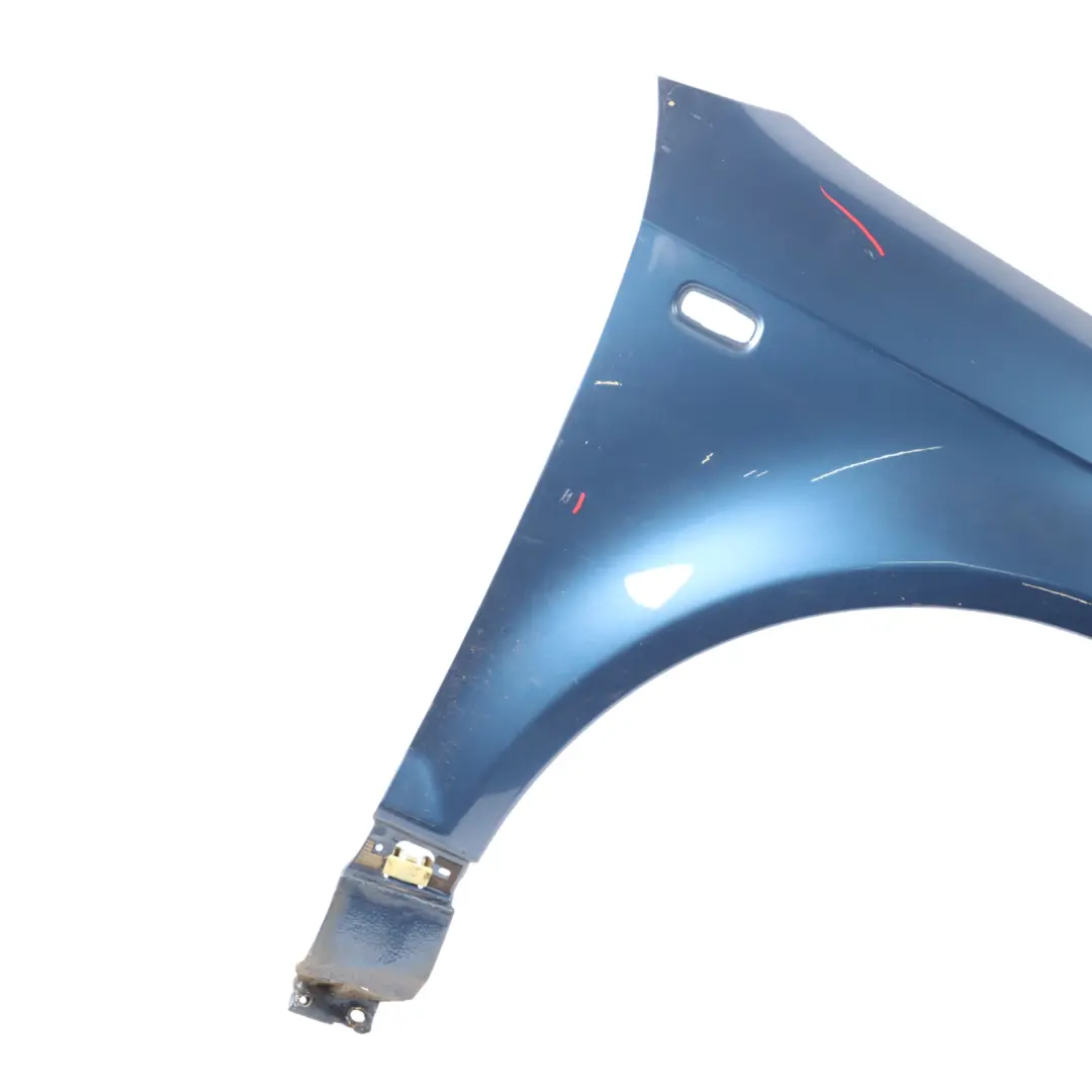 Side Panel Front Right O/S Wing Fender Mauritiusblau Blue Pearl - Z5C to Audi A3 8P with Part number 8P0821106F Audi A3 8P Side Panel Front Right O/S Wing Fender Mauritiusblau Blue Pearl - Z5C - SKU 8P0821106F-MAU - Part number 8P0821106F
