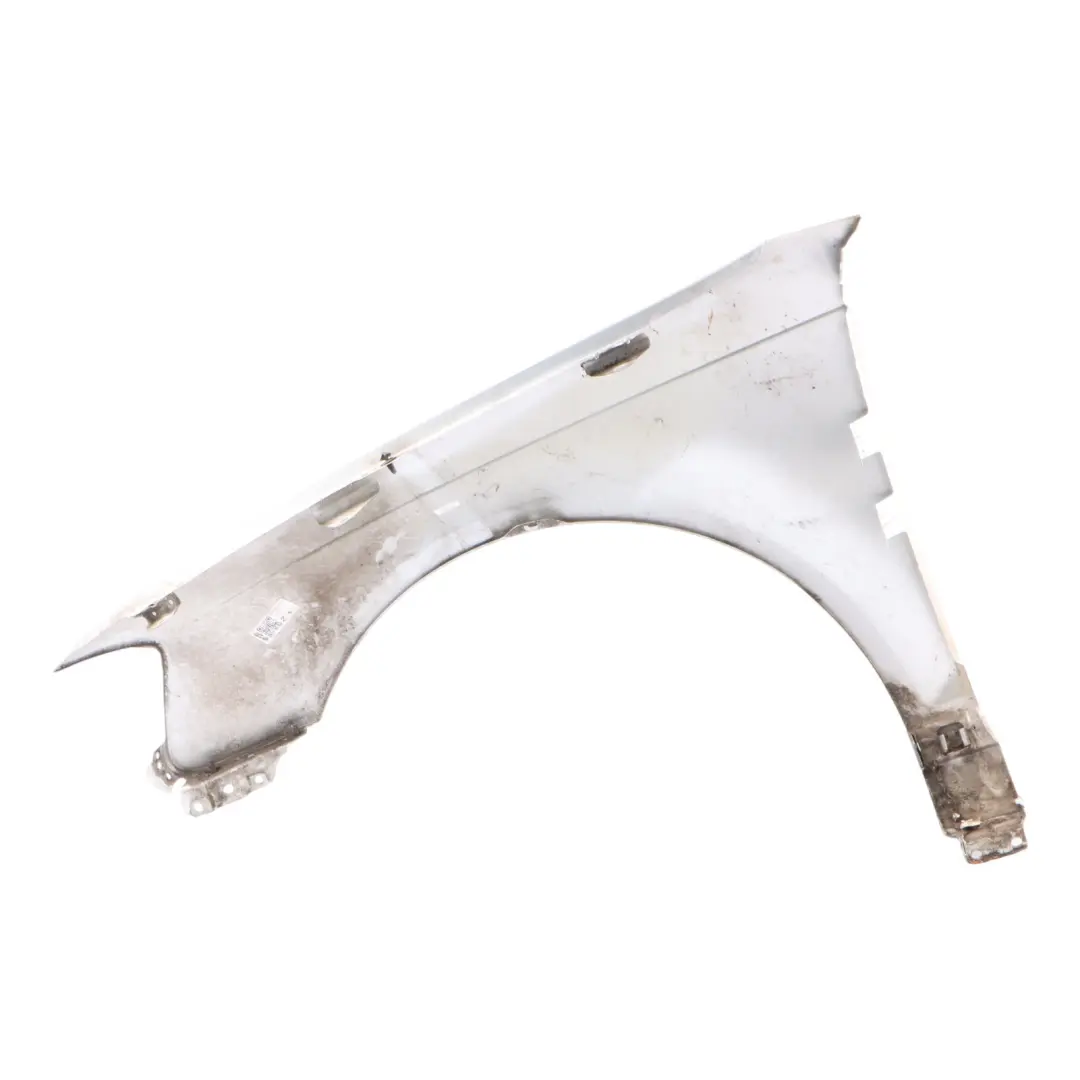 Side Panel Front Right O/S Wing Fender Ice Silver Metallic - X7W to Audi A3 8P with Part number 8P0821106G Audi A3 8P Side Panel Front Right O/S Wing Fender Ice Silver Metallic - X7W - SKU 8P0821106G-ICS - Part number 8P0821106G