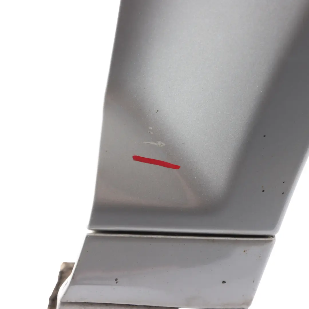 Side Panel Front Right O/S Wing Fender Ice Silver Metallic - X7W to Audi A3 8P with Part number 8P0821106G Audi A3 8P Side Panel Front Right O/S Wing Fender Ice Silver Metallic - X7W - SKU 8P0821106G-ICS - Part number 8P0821106G