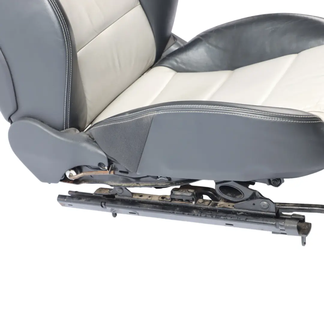 Audi A3 8P 5D Front Seat Interior Heated Left N/S Leather Black Silver - SKU 8P0881805CH-1 - Part number 8P0881805CH