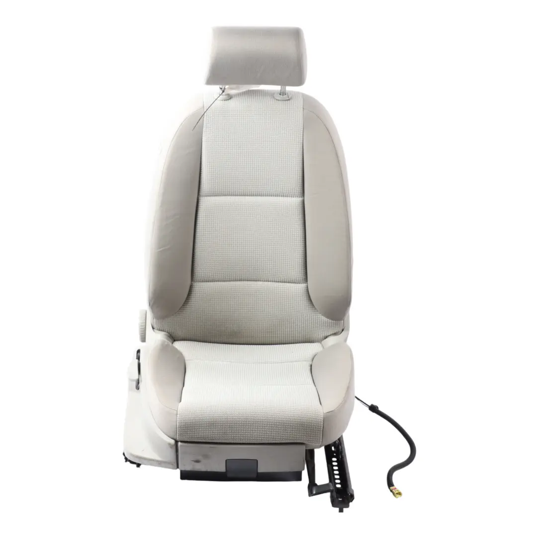 Audi A3 8P Front Seat Interior Right O/S Cloth Light Platinium Grey - SKU 8P0881806AG - Part number 8P0881806AG