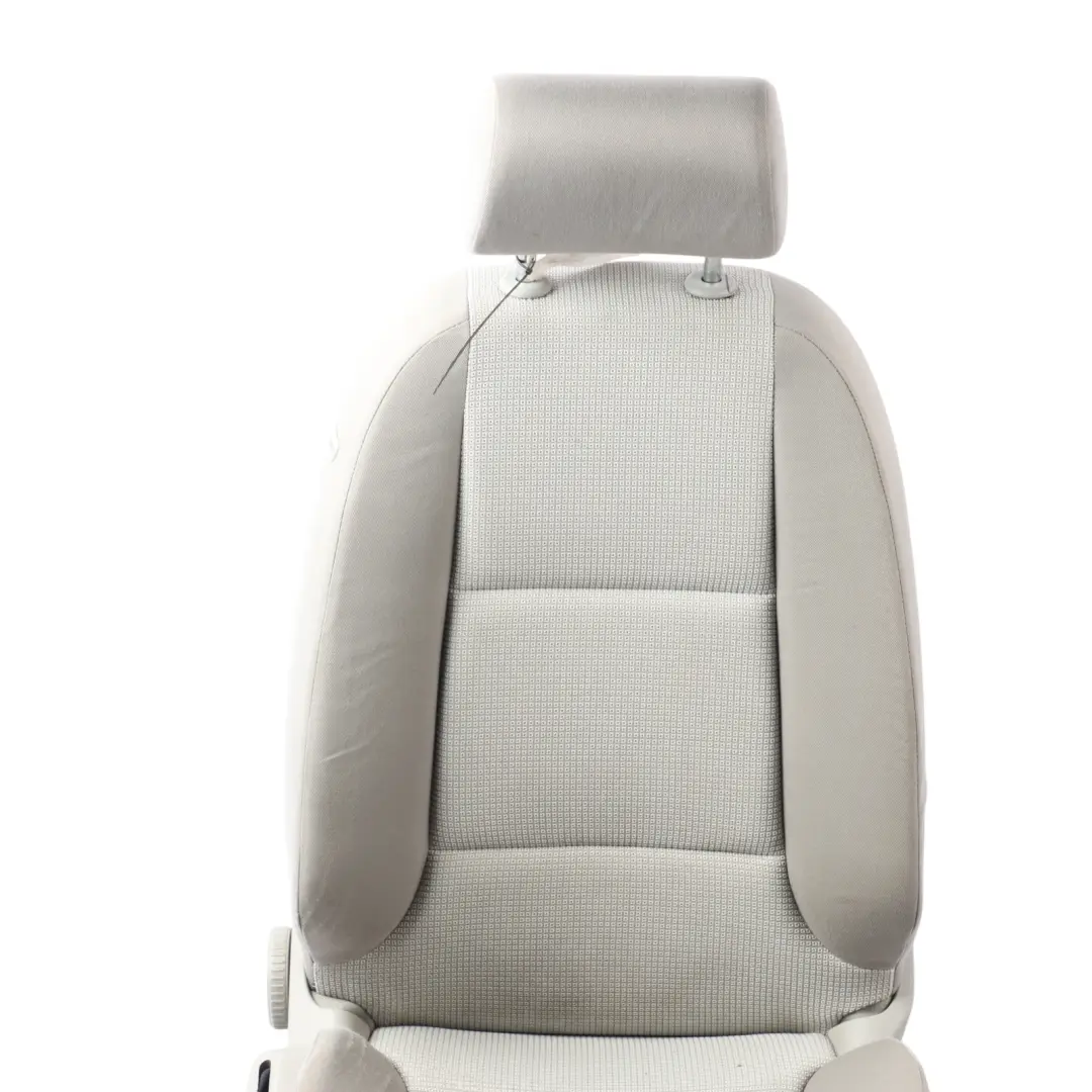 Audi A3 8P Front Seat Interior Right O/S Cloth Light Platinium Grey - SKU 8P0881806AG - Part number 8P0881806AG