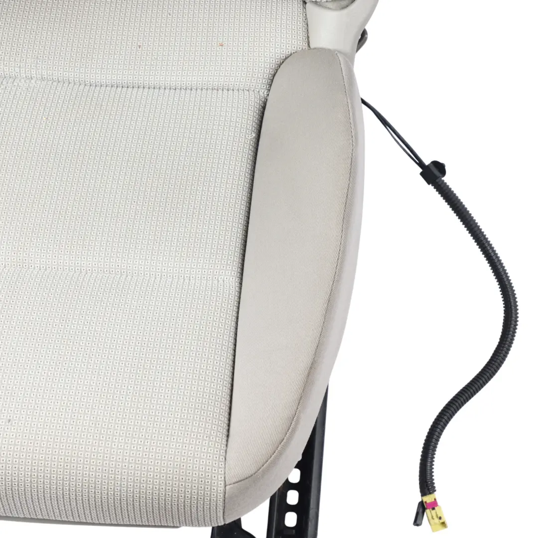 Front Seat Interior Right O/S Cloth Light Platinium Grey to Audi A3 8P with Part number 8P0881806AG Audi A3 8P Front Seat Interior Right O/S Cloth Light Platinium Grey - SKU 8P0881806AG - Part number 8P0881806AG