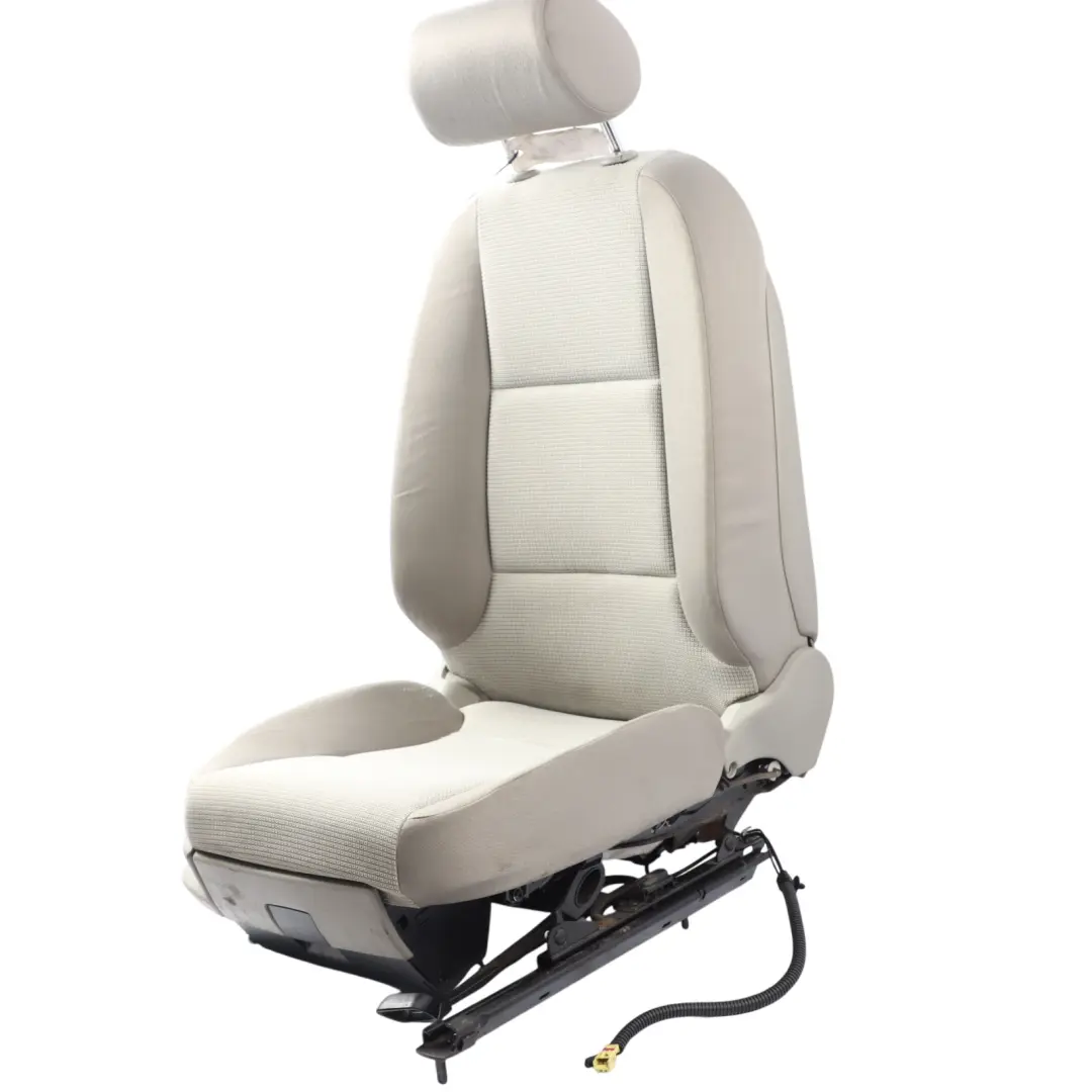 Audi A3 8P Front Seat Interior Right O/S Cloth Light Platinium Grey - SKU 8P0881806AG - Part number 8P0881806AG