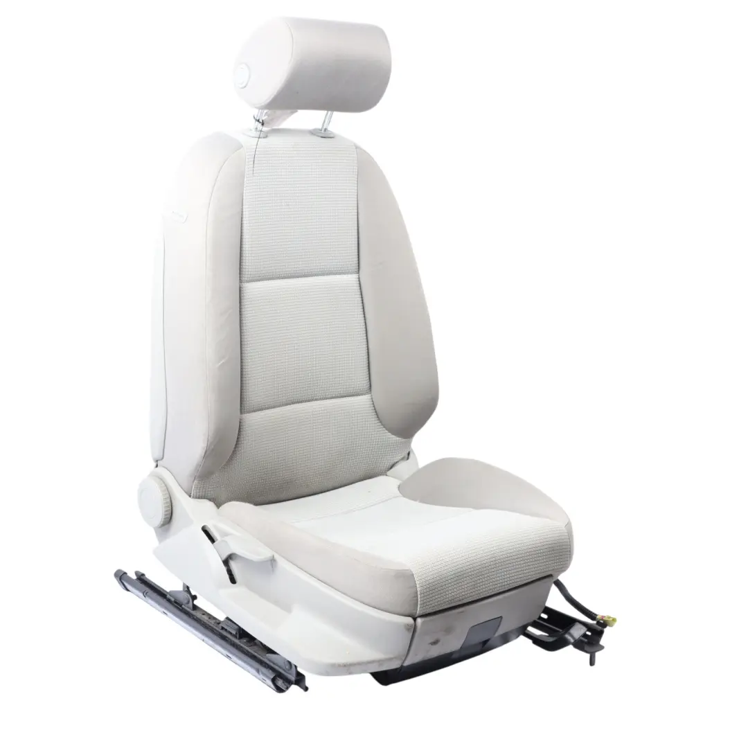 Audi A3 8P Front Seat Interior Right O/S Cloth Light Platinium Grey - SKU 8P0881806AG - Part number 8P0881806AG