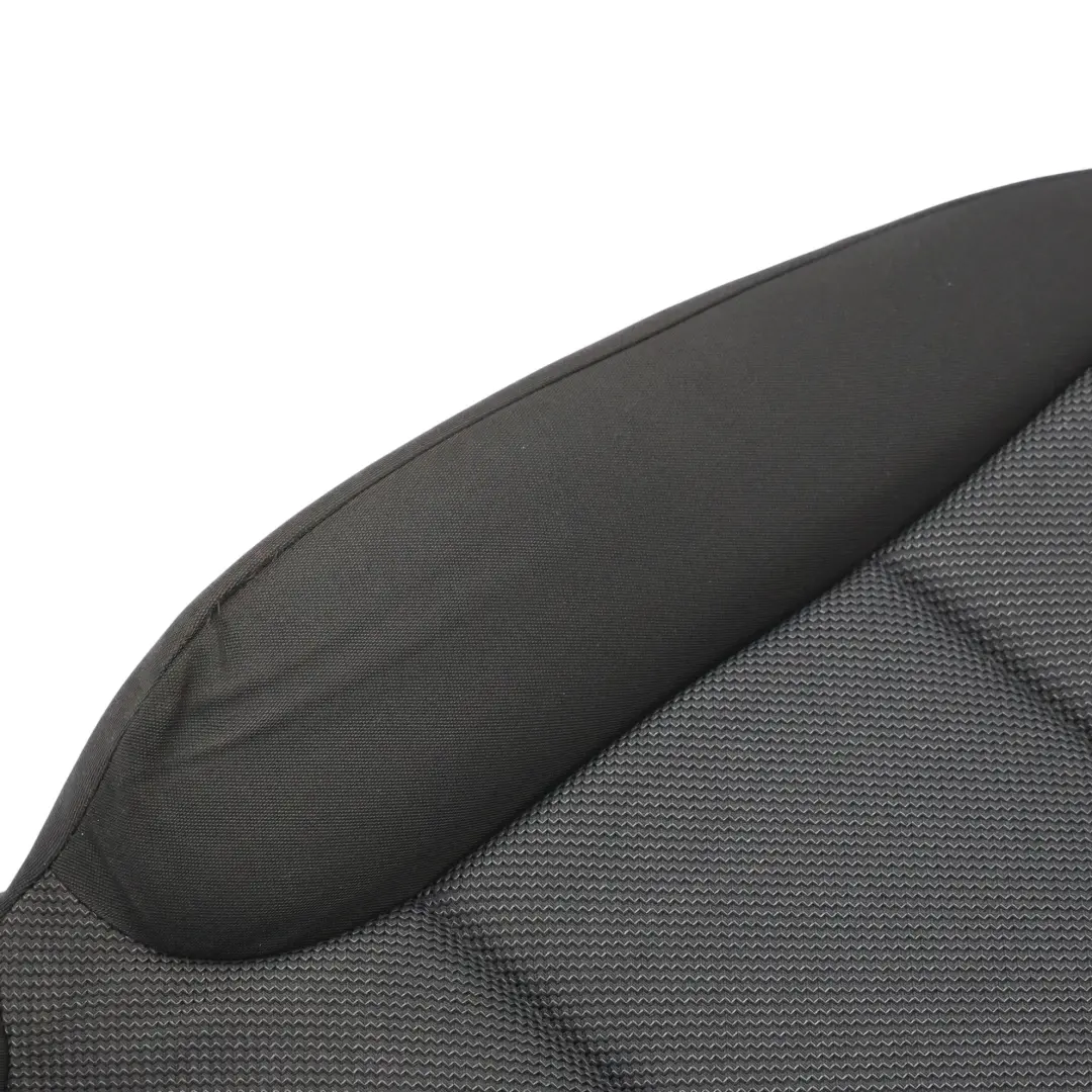 Front Seat Backrest Back Cover Right O/S Cloth Fabric Frequenz Black to Audi A3 8P with Part number 8P0881806CL Audi A3 8P Front Seat Backrest Back Cover Right O/S Cloth Fabric Frequenz Black - SKU 8P0881806CL - Part number 8P0881806CL