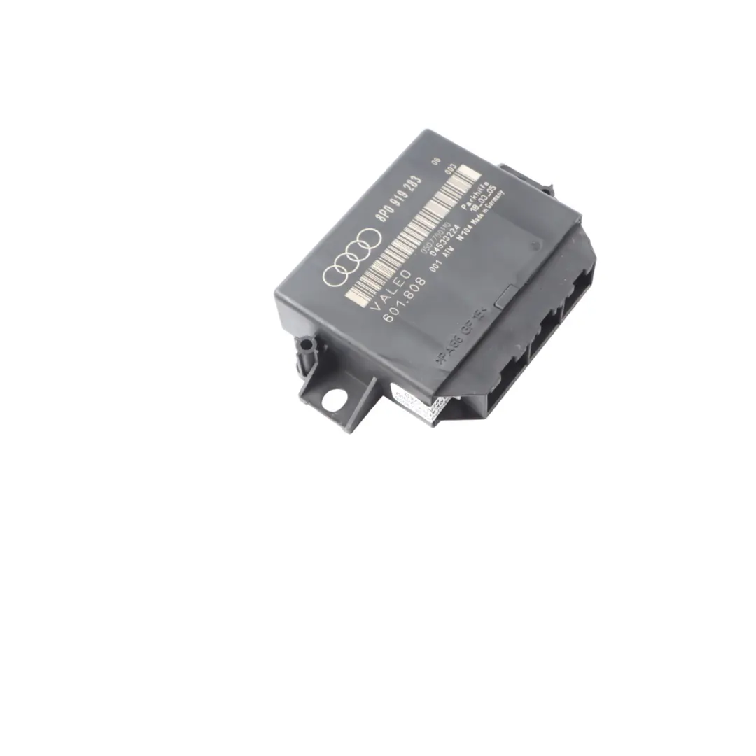 PDC Parking Distance Control Sensor Module Unit ECU to Audi A3 8P with Part number 8P0919283 Audi A3 8P PDC Parking Distance Control Sensor Module Unit ECU - SKU 8P0919283 - Part number 8P0919283