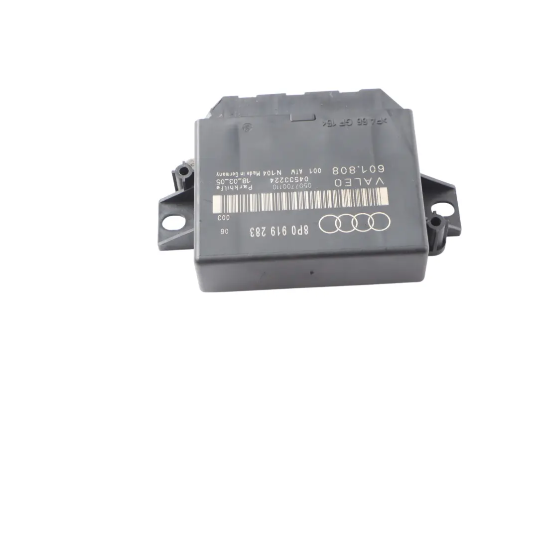 Audi A3 8P PDC Parking Distance Control Sensor Module Unit ECU - SKU 8P0919283 - Part number 8P0919283
