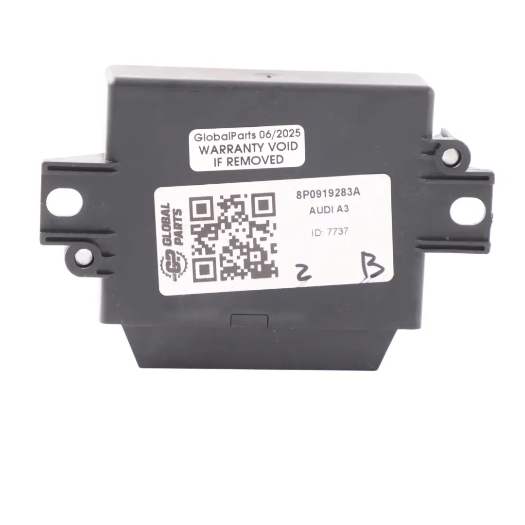 PDC Parking Distance Control Sensor Module Unit ECU to Audi A3 8P with Part number 8P0919283A Audi A3 8P PDC Parking Distance Control Sensor Module Unit ECU - SKU 8P0919283A - Part number 8P0919283A
