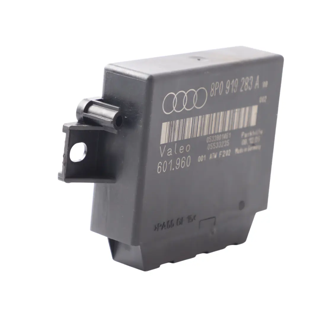 PDC Parking Distance Control Sensor Module Unit ECU to Audi A3 8P with Part number 8P0919283A Audi A3 8P PDC Parking Distance Control Sensor Module Unit ECU - SKU 8P0919283A - Part number 8P0919283A