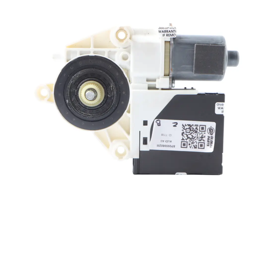 Door Window Lifter Motor Unit Front Passenger Side to Audi A3 8P with Part number 8P0959802M Audi A3 8P Door Window Lifter Motor Unit Front Passenger Side - SKU 8P0959802M - Part number 8P0959802M