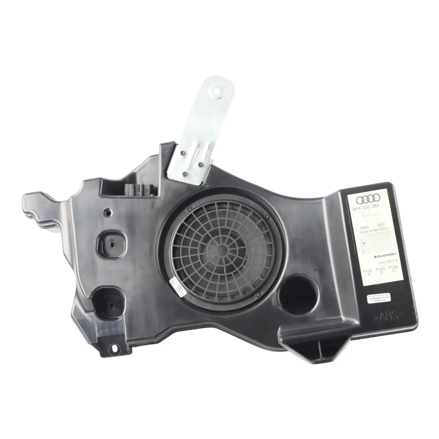 Audi A3 8P 5 Door Rear Subwoofer Loud Speaker Left N/S Blaupunkt 8P4035382