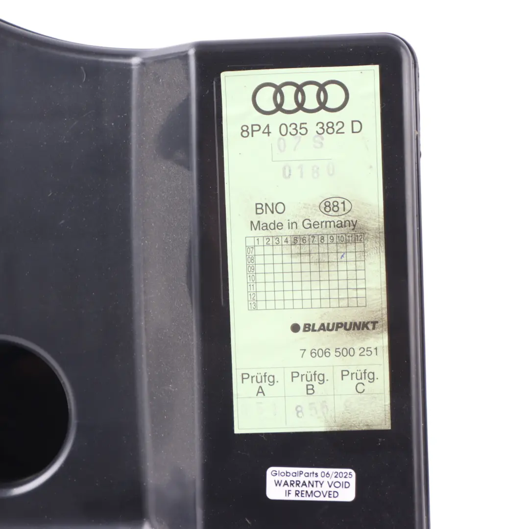 Subwoofer Speaker to Audi A3 8P Rear with Part number 8P4035382D Audi A3 8P Rear Subwoofer Speaker - SKU 8P4035382D - Part number 8P4035382D