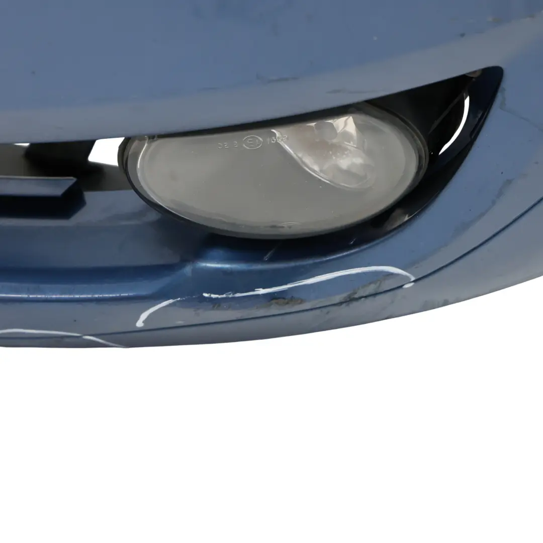 Front Bumper Trim Panel Cover Mauritiusblau Perleffekt Blue - Z5C to Audi A3 8P with Part number 8P4807105 Audi A3 8P Front Bumper Trim Panel Cover Mauritiusblau Perleffekt Blue - Z5C - SKU 8P4807105-MAU - Part number 8P4807105
