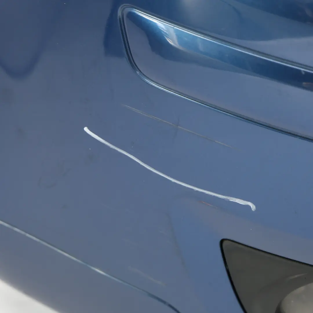 Front Bumper Trim Panel Cover Mauritiusblau Perleffekt Blue - Z5C to Audi A3 8P with Part number 8P4807105 Audi A3 8P Front Bumper Trim Panel Cover Mauritiusblau Perleffekt Blue - Z5C - SKU 8P4807105-MAU - Part number 8P4807105