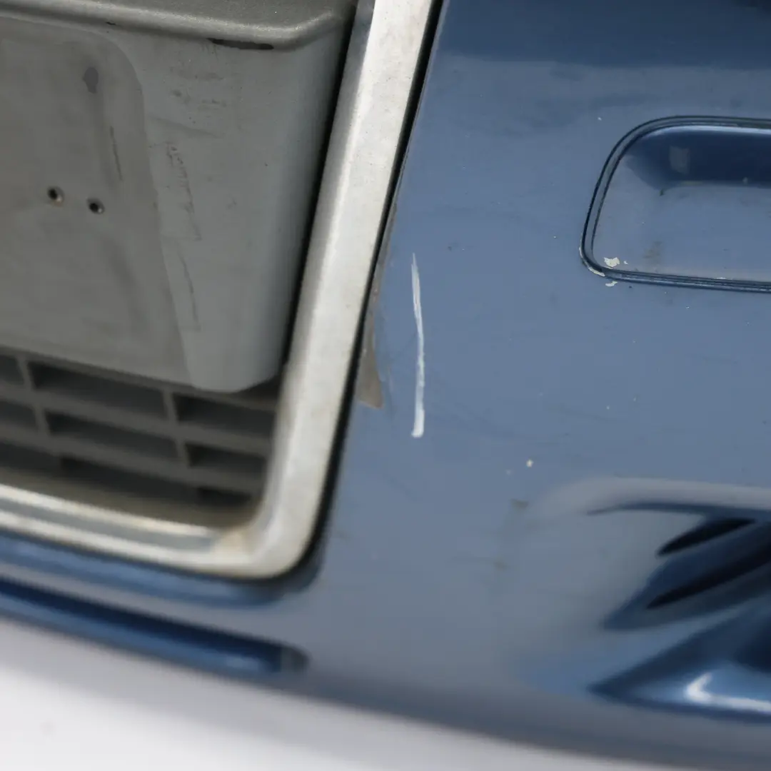 Front Bumper Trim Panel Cover Mauritiusblau Perleffekt Blue - Z5C to Audi A3 8P with Part number 8P4807105 Audi A3 8P Front Bumper Trim Panel Cover Mauritiusblau Perleffekt Blue - Z5C - SKU 8P4807105-MAU - Part number 8P4807105