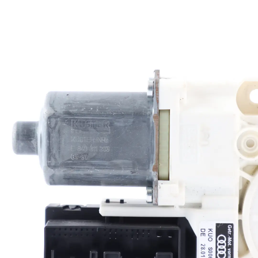 Audi A3 8P Window Lifter Door Rear Right O/S Regulator Motor - SKU 8P4959802B - Part number 8P4959802B