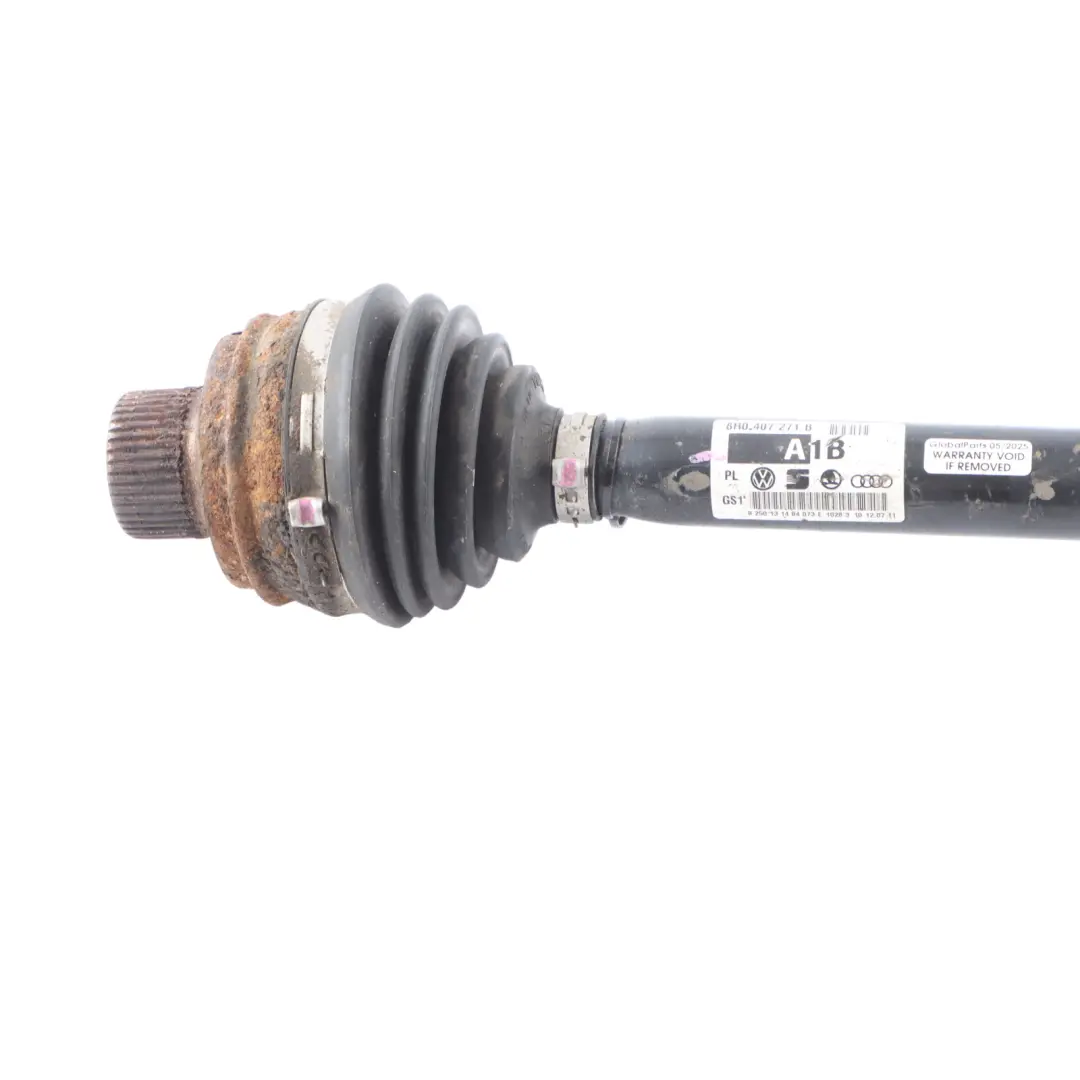 Audi Q5 8R Driveshaft Shaft Front Left N/S Drive Shaft - SKU 8R0407271B - Part number 8R0407271B