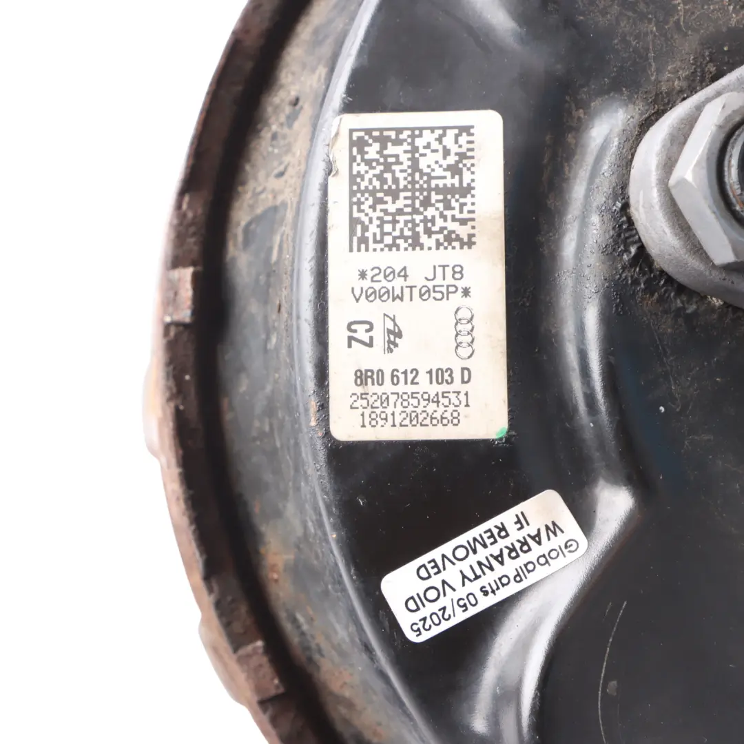 Brake Master Cylinder Servo 8R0612103D to Audi Q5 8R with Part number 8R0612107B Audi Q5 8R Brake Master Cylinder Servo 8R0612103D - SKU 8R0612107B-1 - Part number 8R0612107B