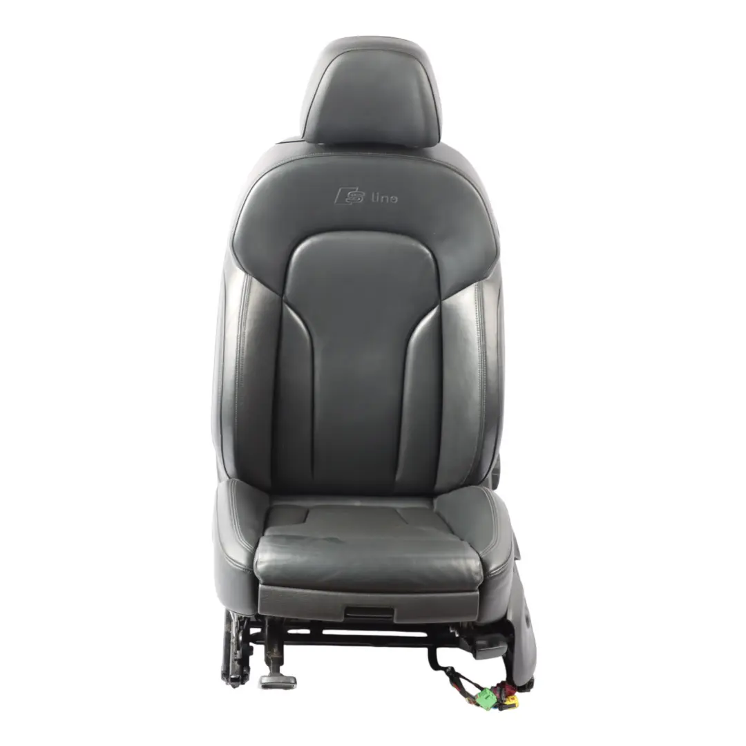 Asiento Delantero S-Line Calefactable Cuero Soul Negro Izquierdo para Audi Q5 8R con número de pieza 8R0881805T Audi Q5 8R Asiento Delantero S-Line Calefactable Cuero Soul Negro Izquierdo - SKU 8R0881805T-1 - Número de pieza 8R0881805T