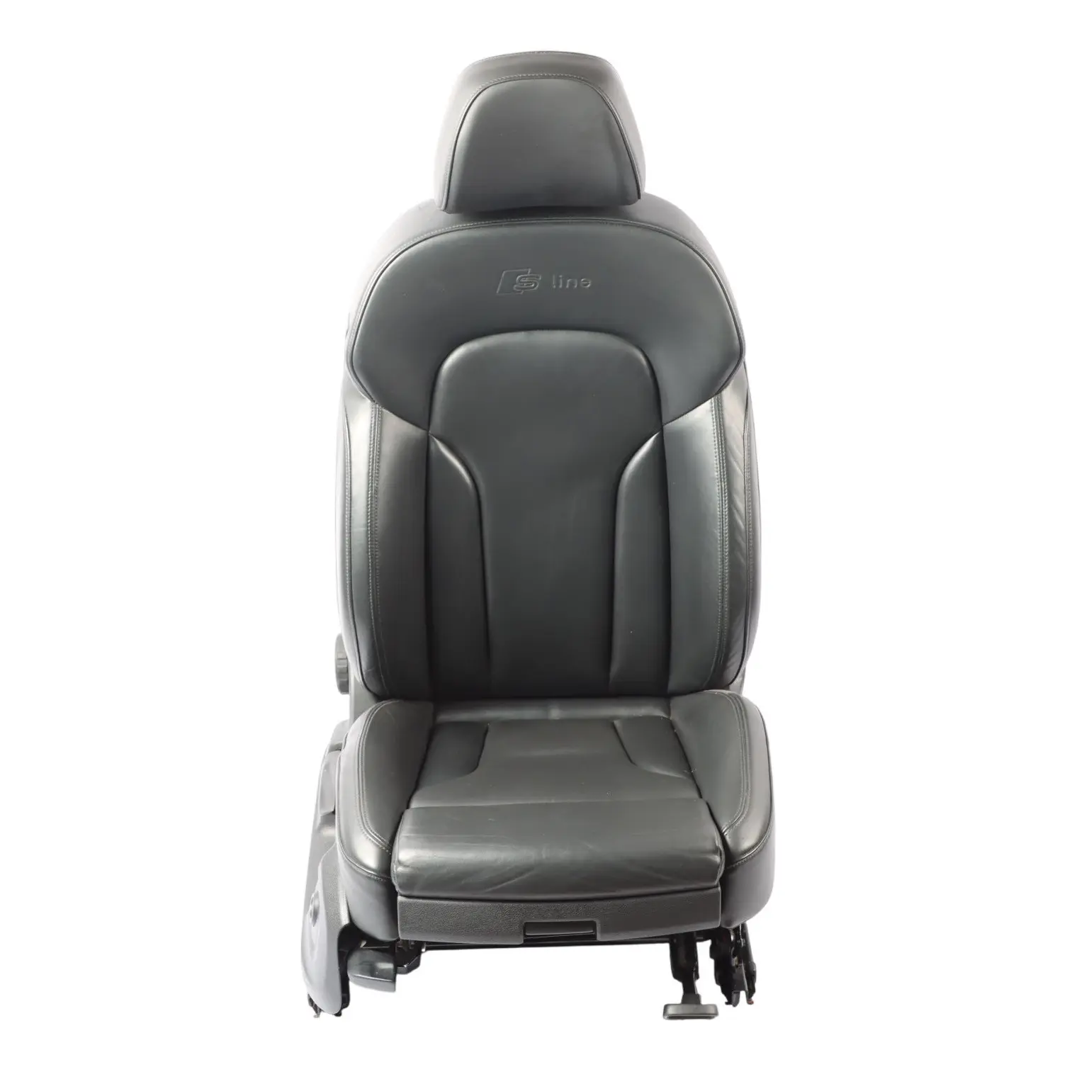 Audi Q5 8R Sport Vorder Sitz S-Line Leder Beheizt Seele Schwarz Rechts
