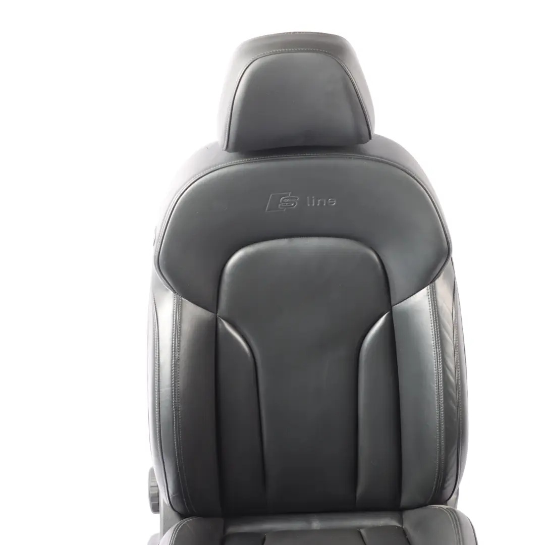 Siège Sport Avant Chauffant S-Line En Cuir Noir Côté Droit Audi Q5 8R - SKU 8R0881806T-1 - Numéro de pièce 8R0881806T